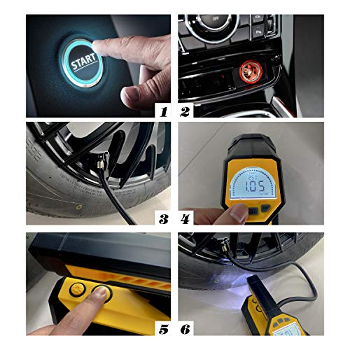 Portable Tire Inflator Air Compressor S5466