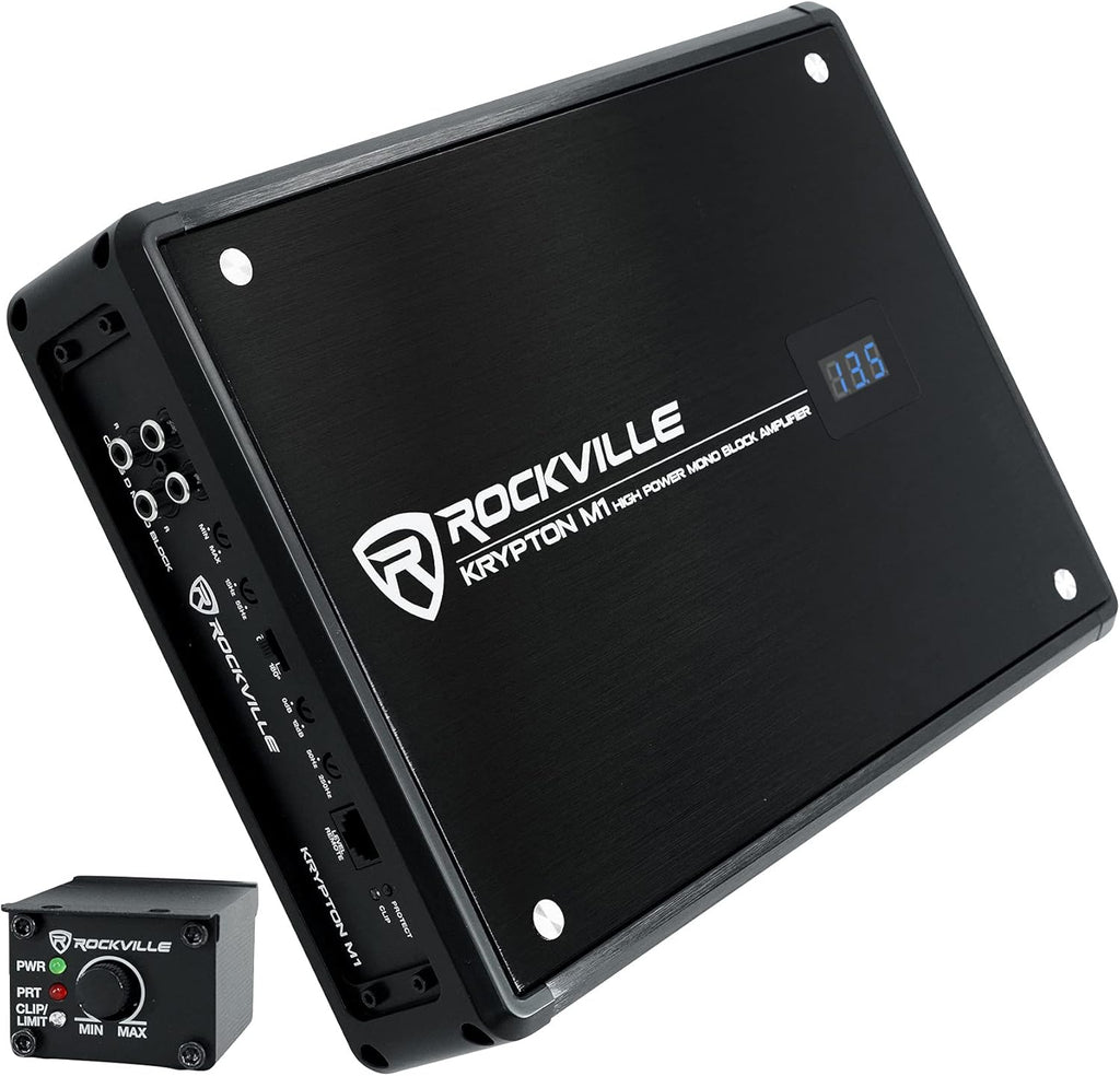 8000 Watt Peak Mono Car Amplifier R132
