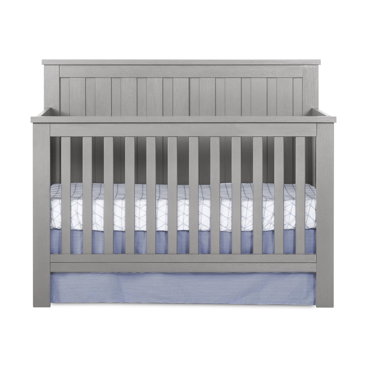 Brushed Pebble 4-in-1 Convertible Crib S18939