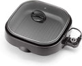 Black 4Qt. 3-in-1 Cool-Touch Electric Indoor Grill M7797