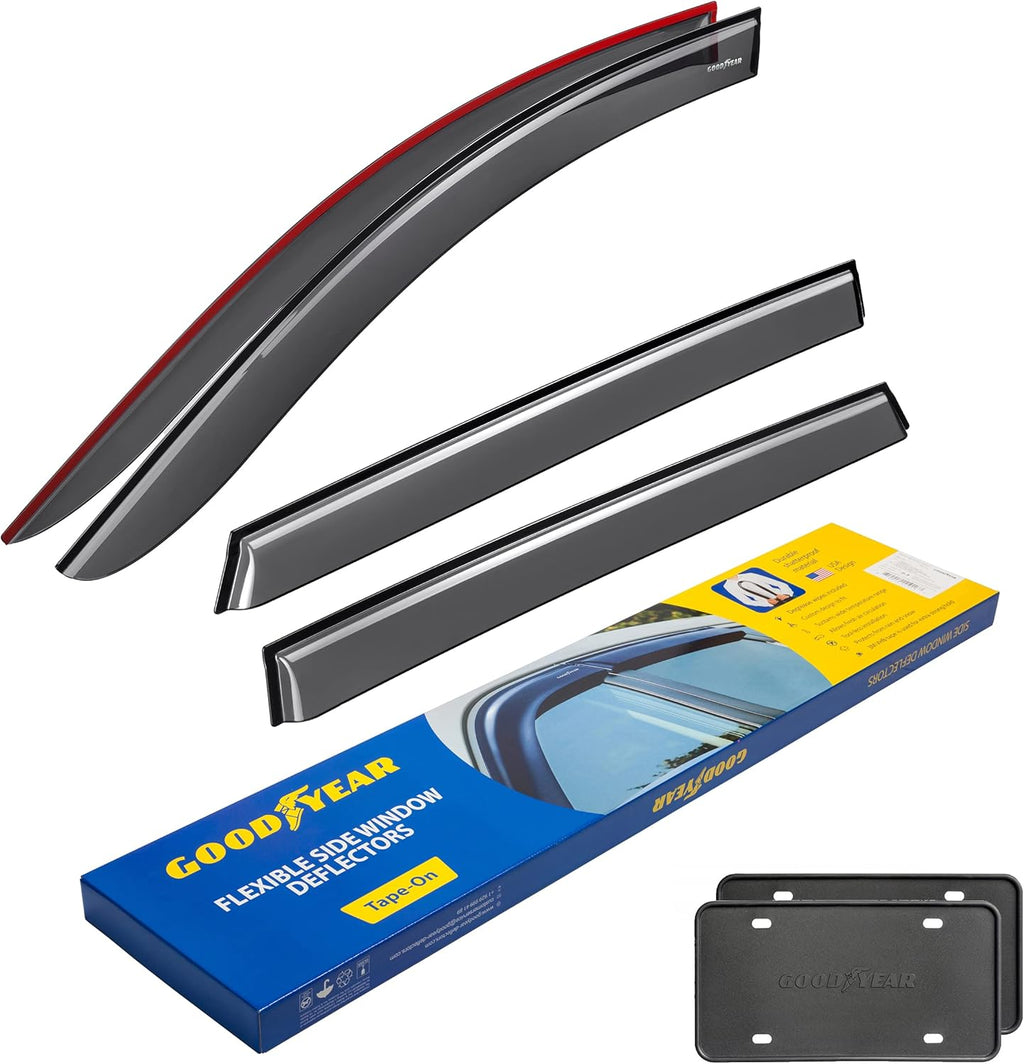4 pcs Tape-on Side Window Deflectors for Kia Sorento 2016-2020 H250276