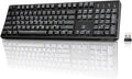 104-Key Full Size Mechanical Keyboard with Brown Switches LED Backlit Anti-ghosting Keys Pack of 2 F7854
