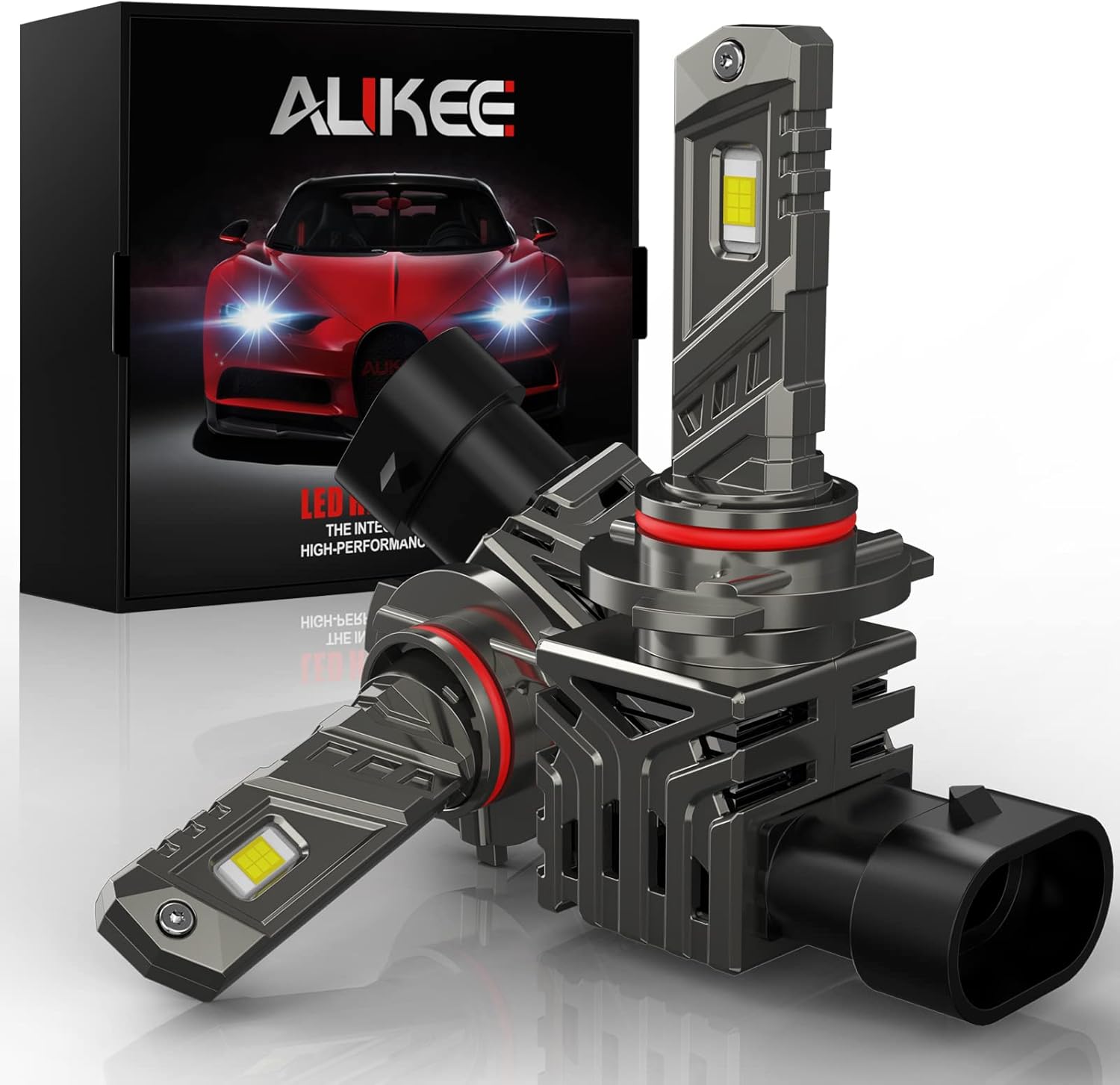 H11 LED Headlight Bulbs 20000LM 110W 6000K Bright White Pack of 2 C344698
