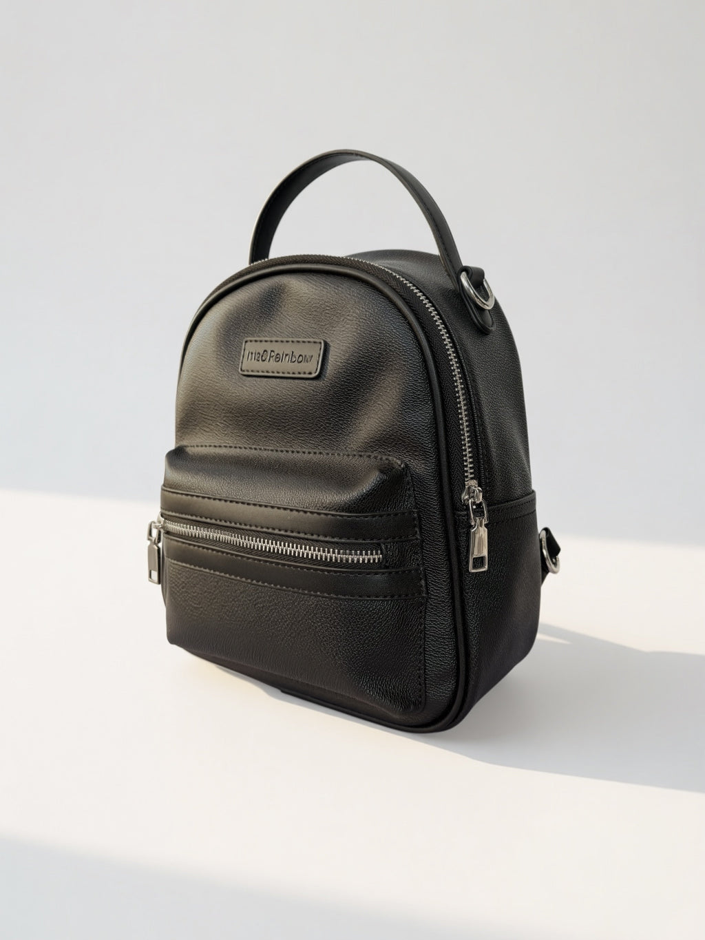 The Iris Street Chic Mini Backpack Faux Leather (#9010) By Iris & Rainbow