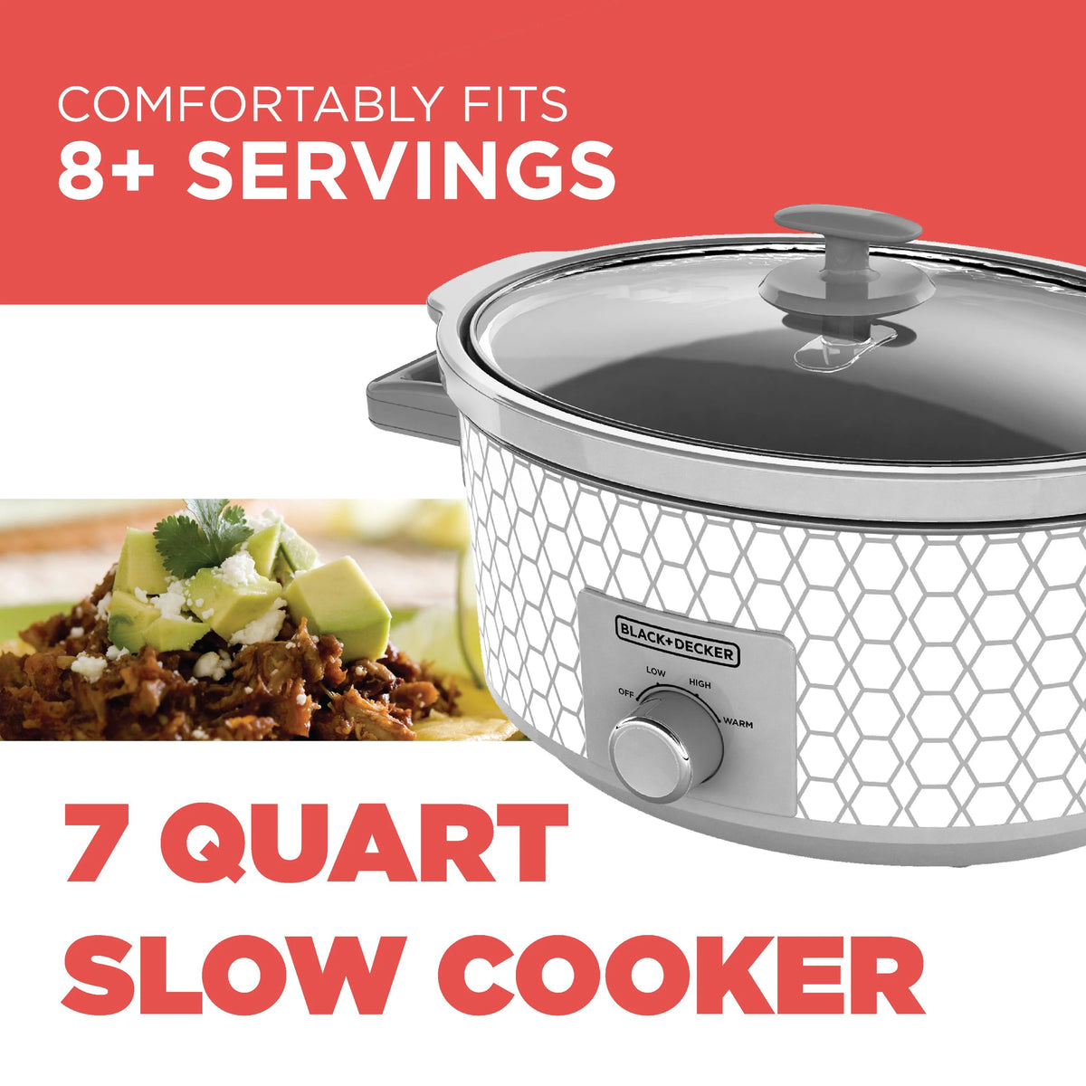 7 Quart Dial Control Slow Cooker N199123