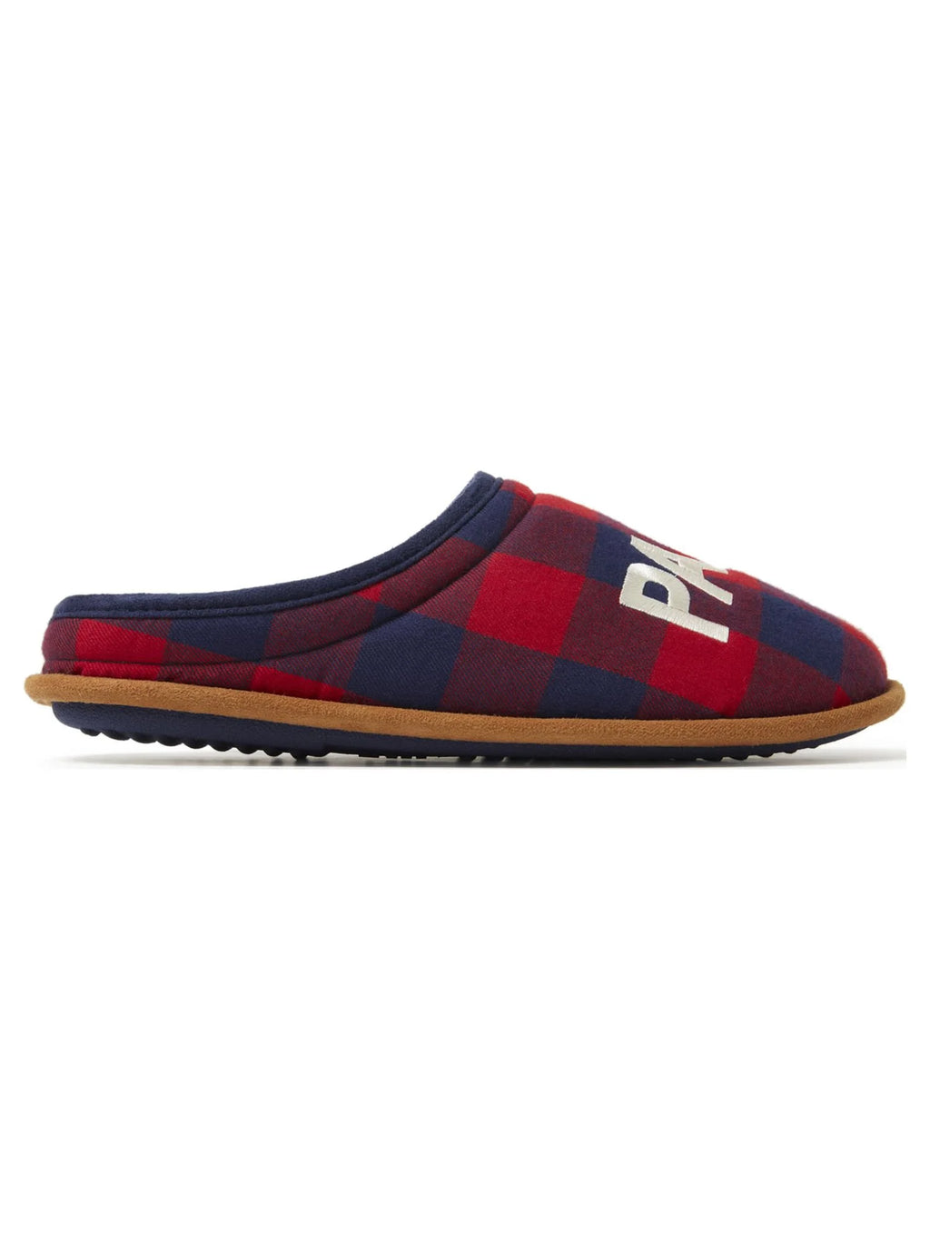 Men's Plaid Clog Slippers A5329