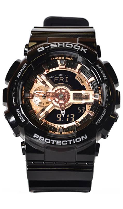 Black Analog-Digital Watch J897722