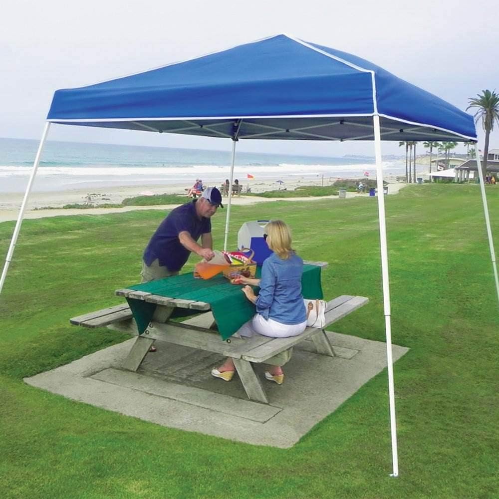 Blue Pop Up Shade Canopy Tent Y110983