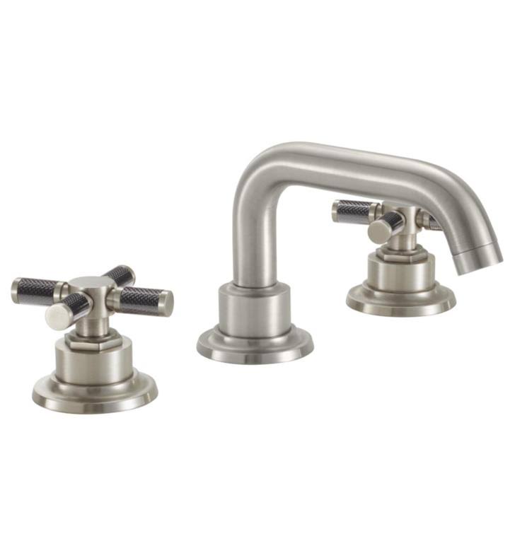 Widespread Lavatory Faucet with Carbon Fiber Handle F677