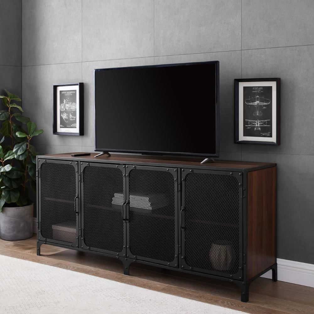 Gray 2 Door Laminate Media Cabinet W755073