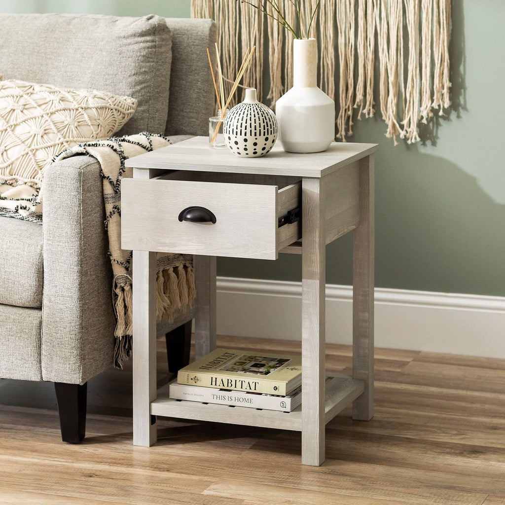 18-inch One-Drawer Side Table W568