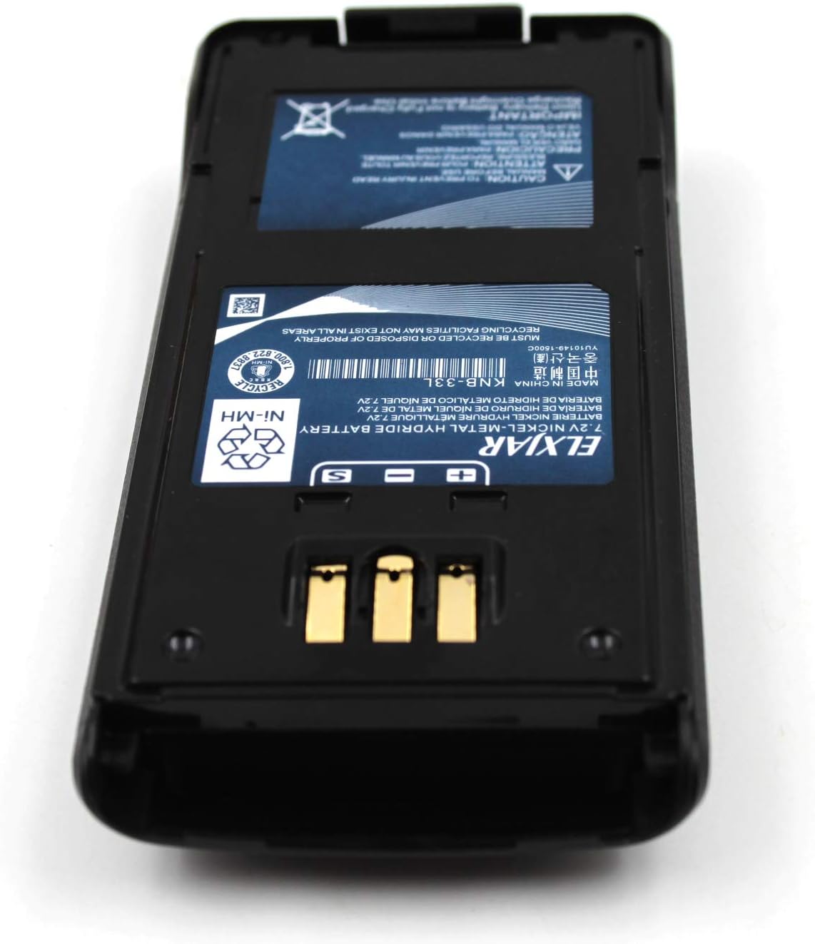 (2-Pack) 7.2V Ni-MH Replacement Battery for Kenwood Radio B73465