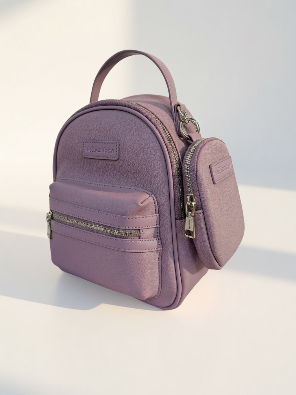 The Iris Street Chic Mini Backpack Faux Leather (#9010) By Iris & Rainbow