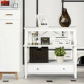 2 Drawer End Table with Storage Z608