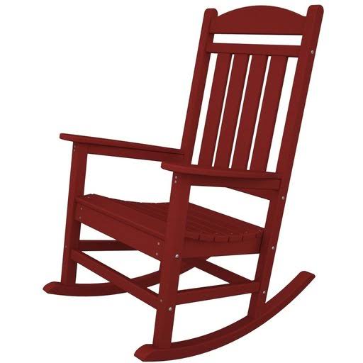 Sunset Red Rocking Chair P8588