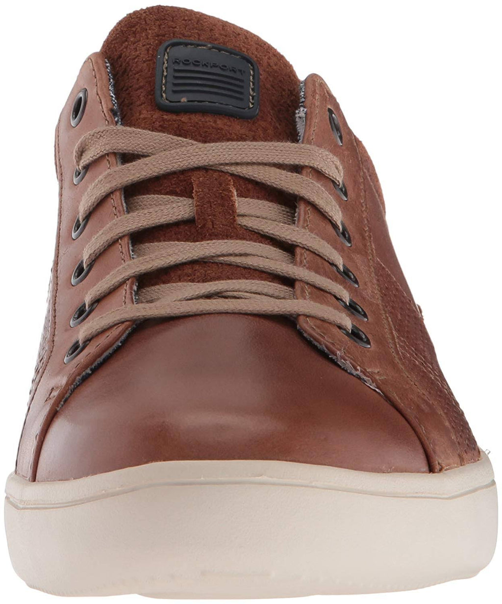 Dark Tan Men&s Tie Shoes W4635