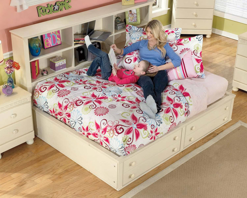 Twin Bookcase Bed E5411