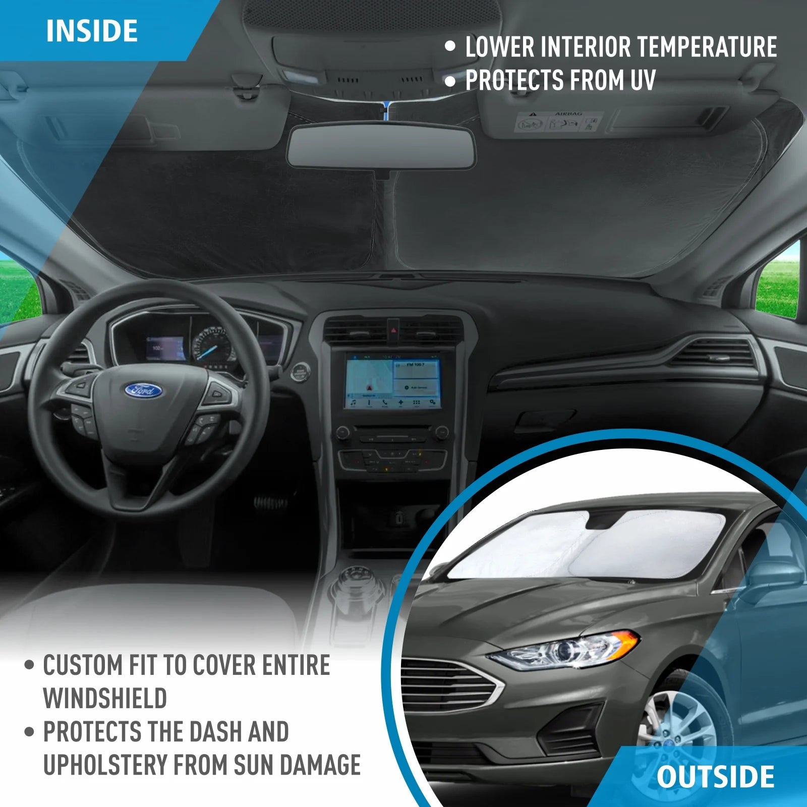 Windshield Sun Shade P823