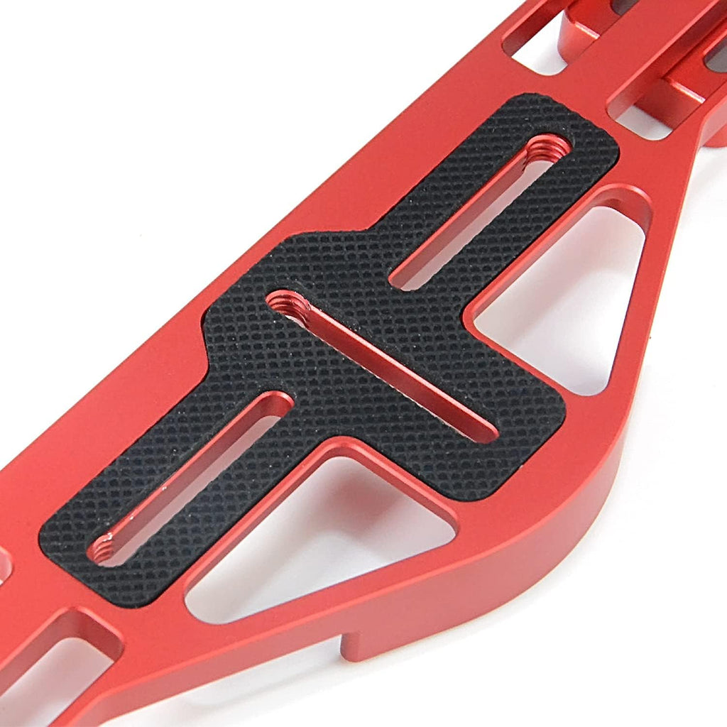 Red Color Pack of 2 Aluminum Alloy Underwater Camera Tray H152