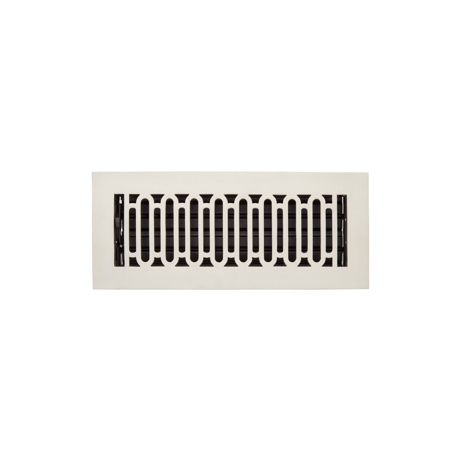 Brushed Nickel Floor Register W1521