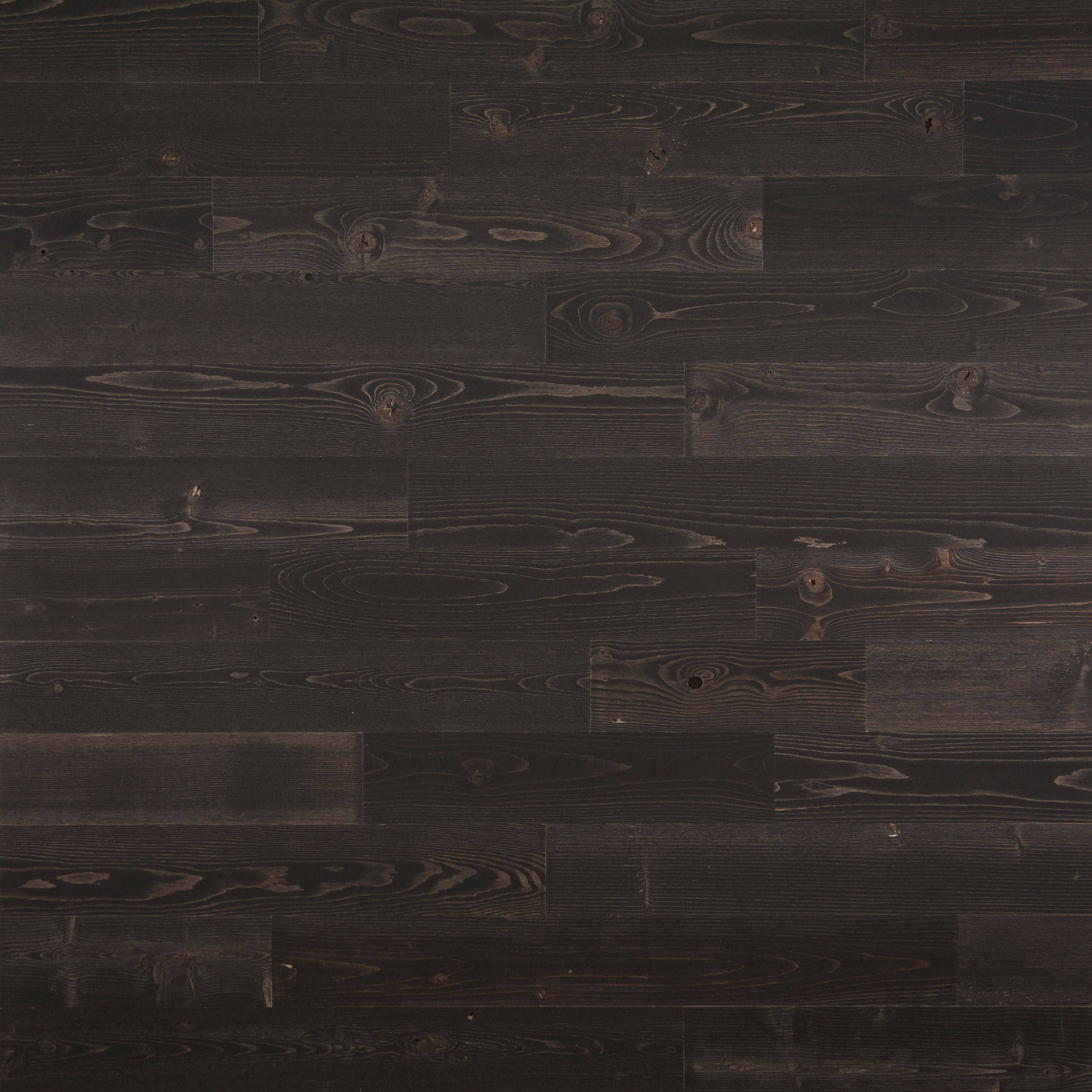 Black Peel and Stick Wooden Wall Paneling T2307