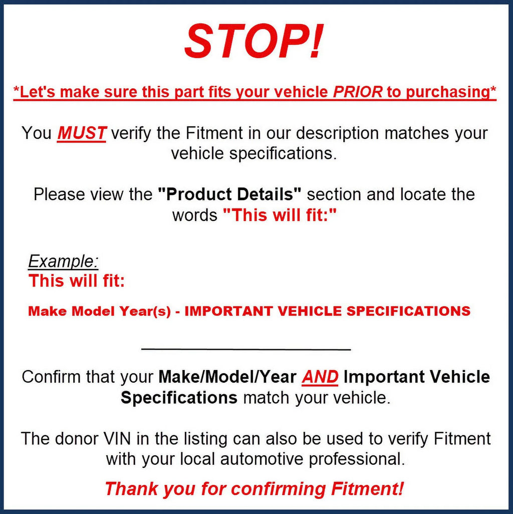 OEM Rear Door Trim Panel W277241