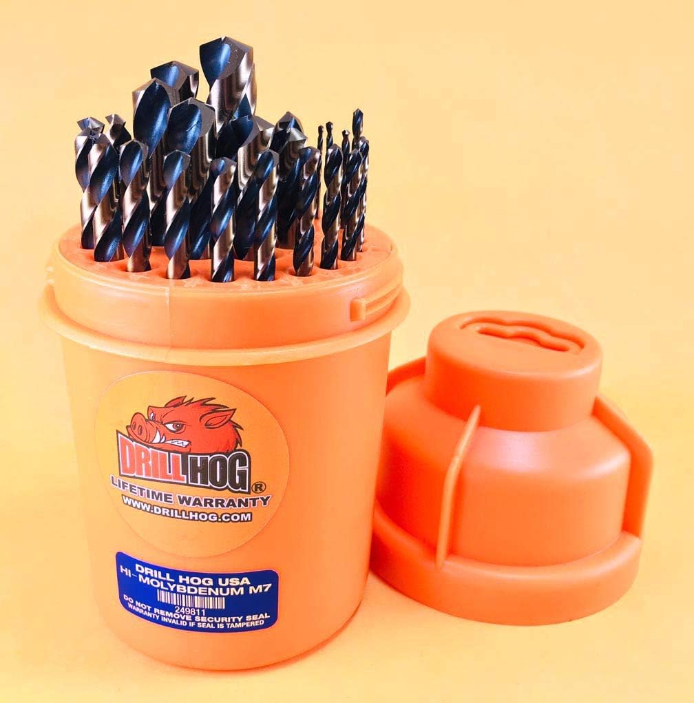 29 Pc HI-Molybdenum M7+ Drill Bit Set E202662
