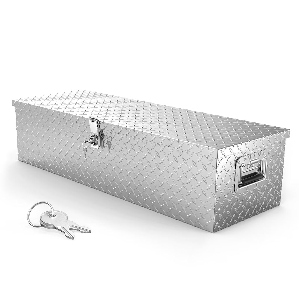39 inch Aluminum Truck Tool Box with Lock & Keys S557066