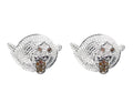 Round Red Diamond Studs Earrings 0.25ct E153101