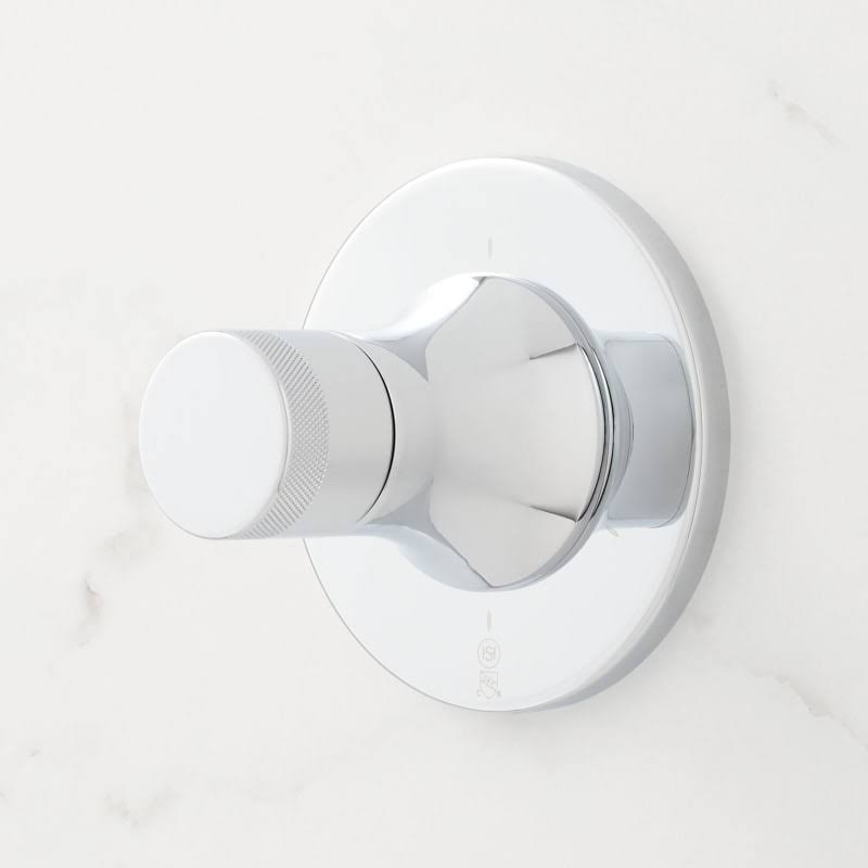 Chrome Showers Diverter Trim with Rough in Valve A76284