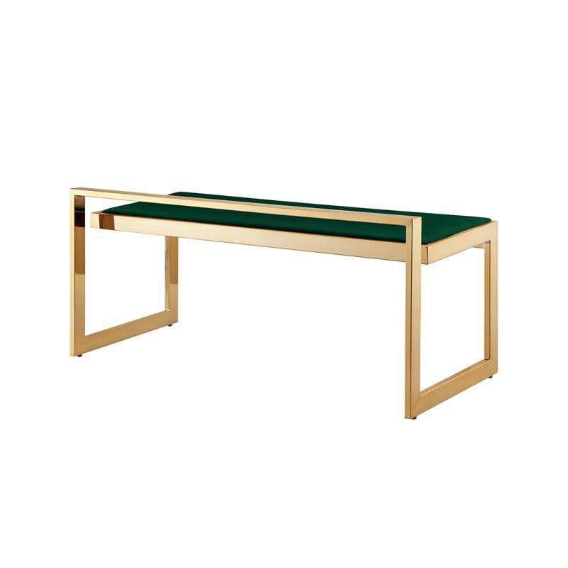 Velvet Bench Green Gold N949140