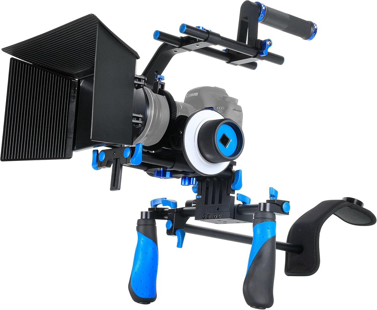 DSLR Rig Shoulder Mount with Follow Focus and Matte Box B491400