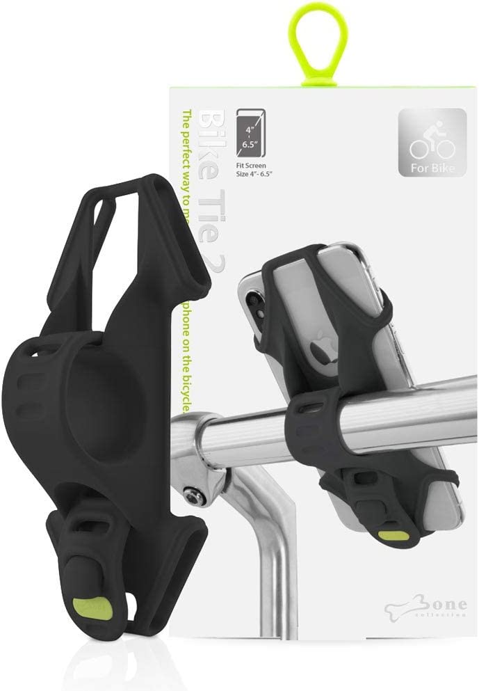 Black Universal Bike Phone Mount for Handlebar U22296