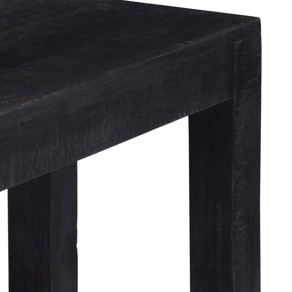 Black Solid Mango Wood Console Table E208820