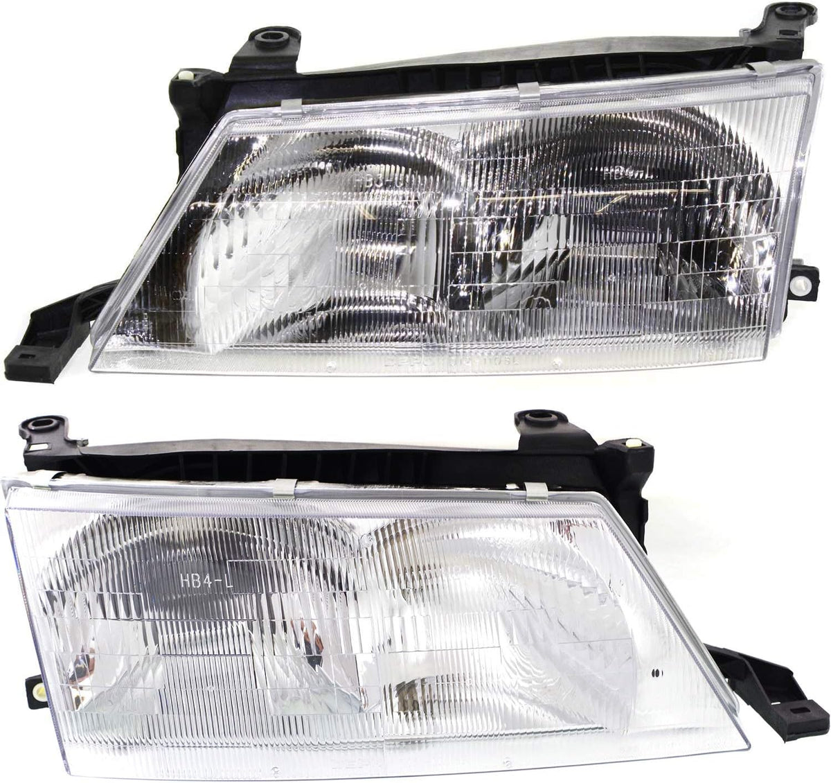 Halogen Headlight Assembly, Set of 2, Clear Lens B993154