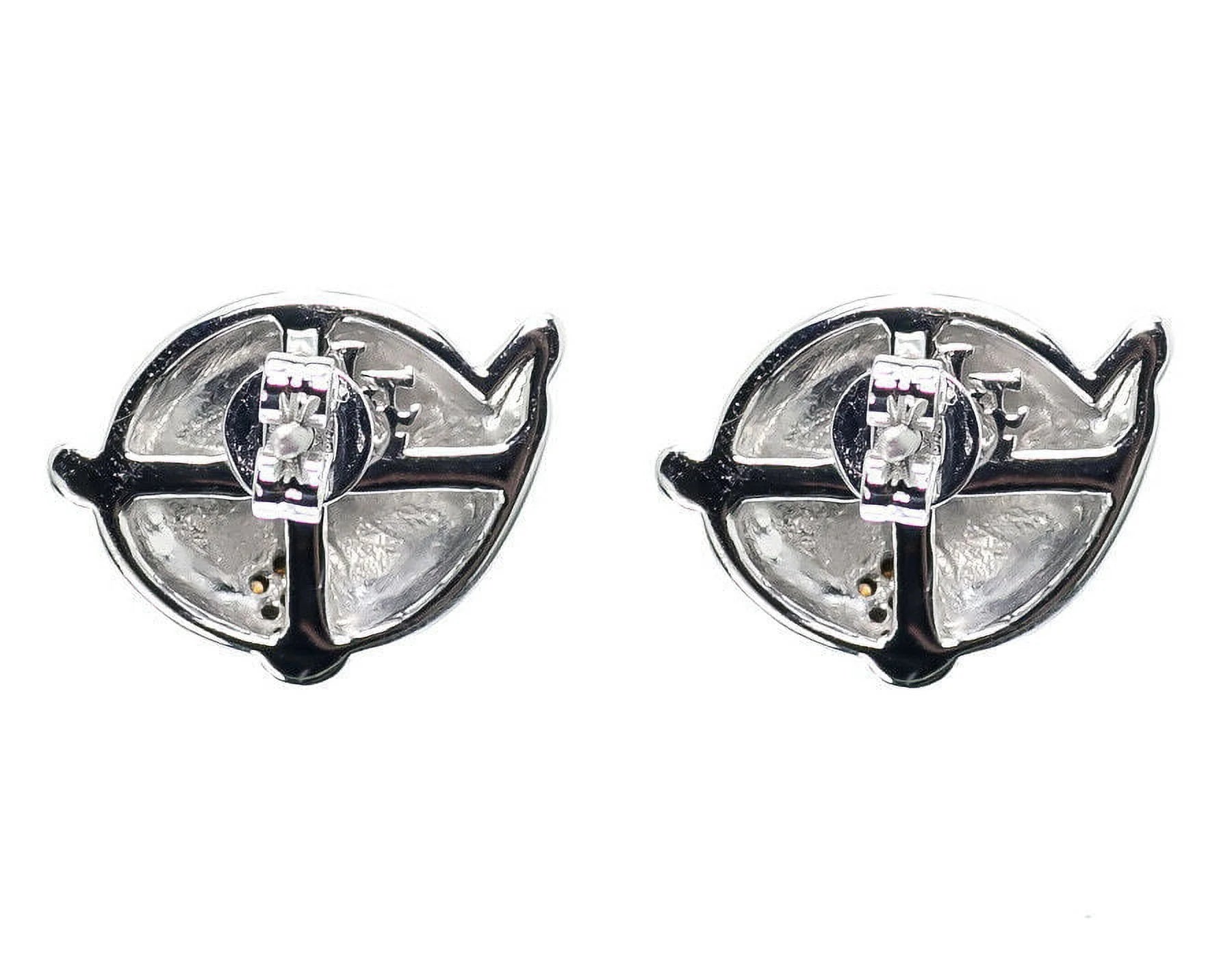 Round Red Diamond Studs Earrings 0.25ct E153101