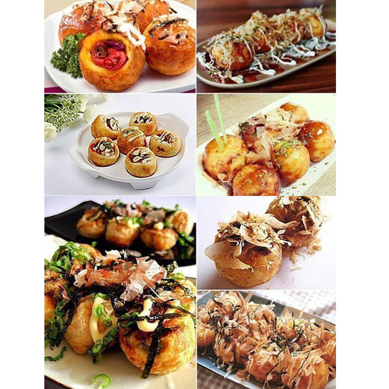 84pcs Takoyaki Maker Electric Octopus Maker Fish Pellet Grill Machine 220V U4358