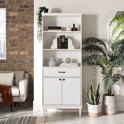 White Standard Bookcase G43798