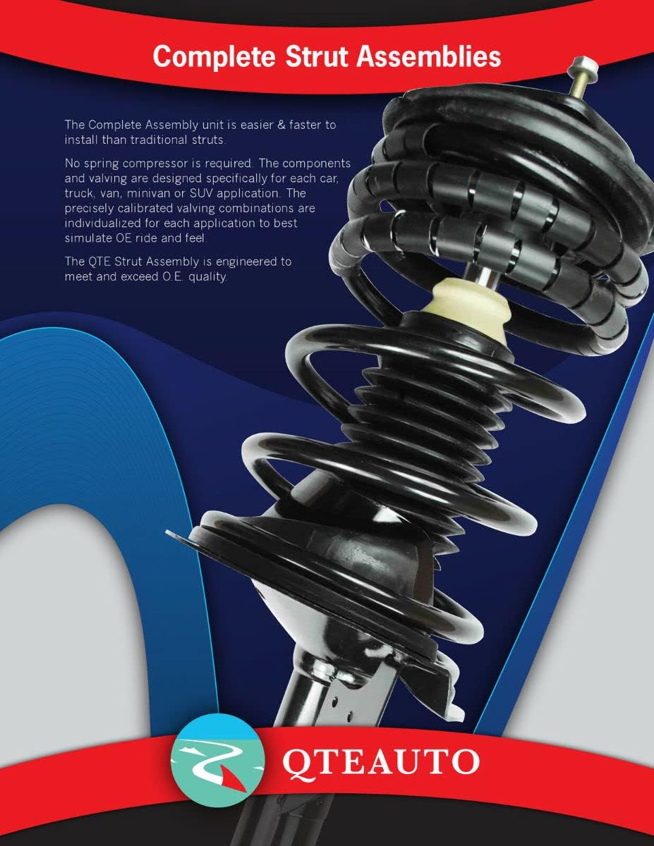 Front-Rear Set 4 Quick Complete Strut-Shock M4077