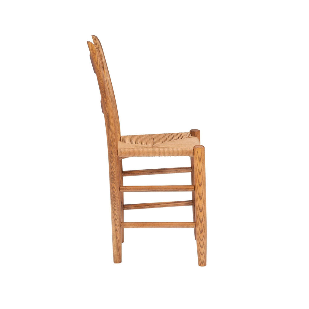 Natural Side Chairs Set of 2 H431