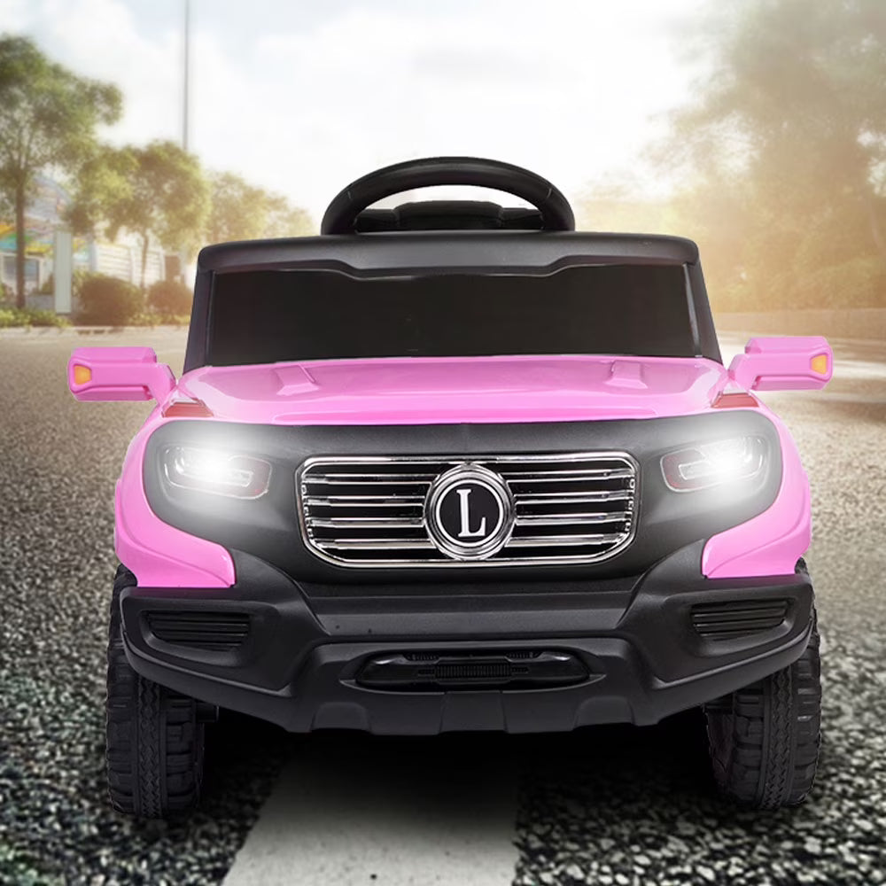 Pink Electric Ride on Car with Remote Control V758