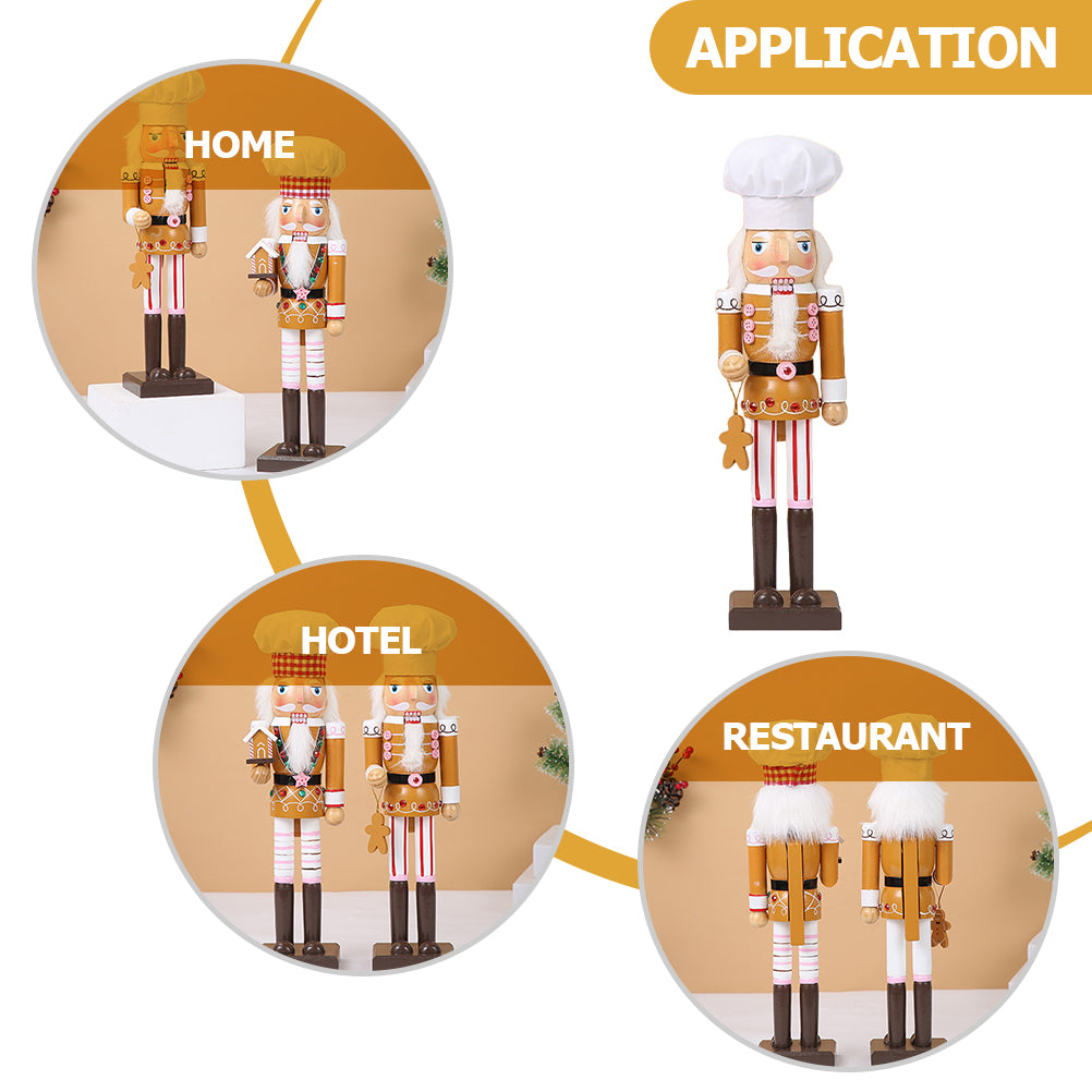 Nutcracker Wooden Table Decorative Figurines M811