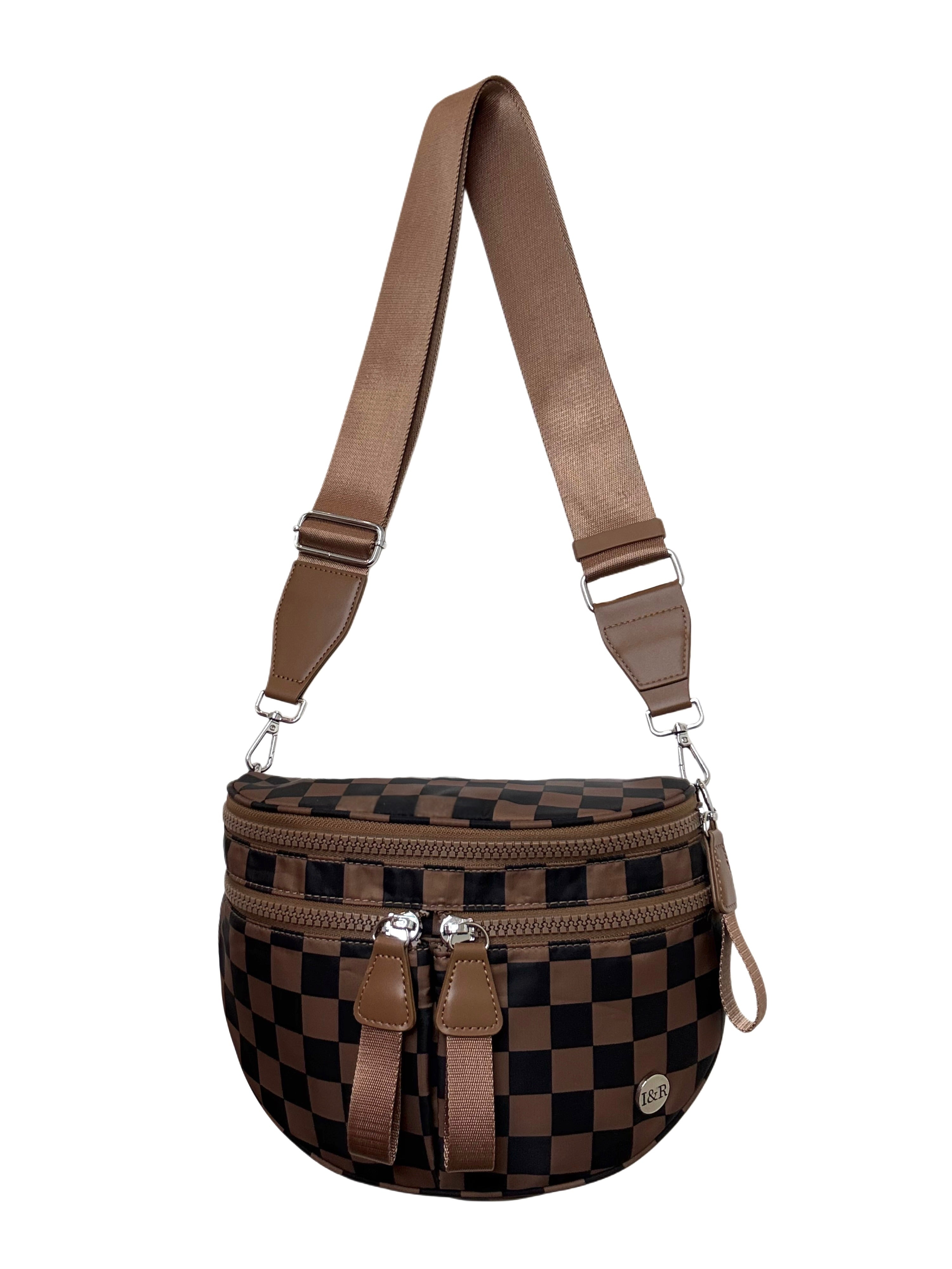 The Iris Best Version Crossbody Bag (#8061) Women's Fashion Saddle Bag - By Iris & Rainbow