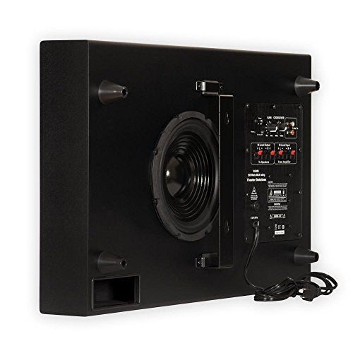 Slim Powered Active Subwoofer (Black) M12008