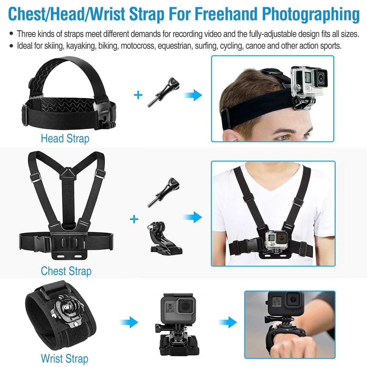 Mount Accessory Kit for GoPro Camera B937