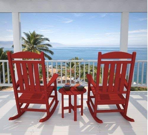Sunset Red Rocking Chair P8588