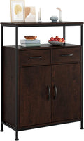 Industrial Storage Cabinet with Fabric Drawers and Shelves J1680