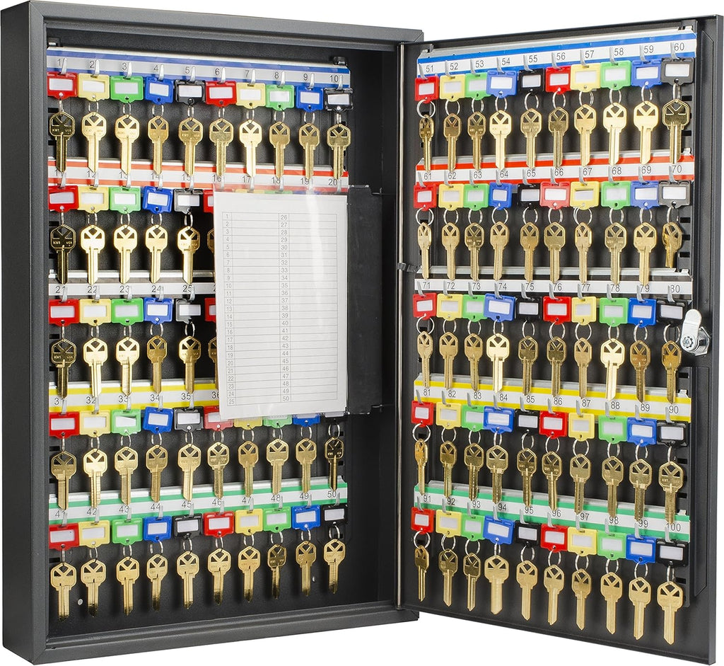 Black Adjustable Key Cabinet Lock Box P660