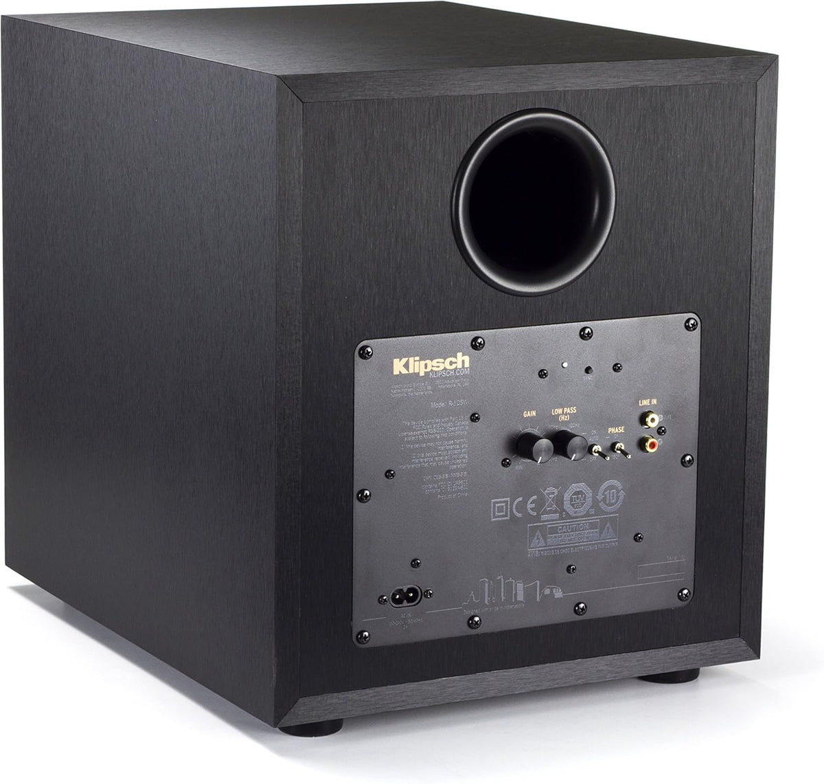 10" Wireless Subwoofer Brushed Black Vinyl T128
