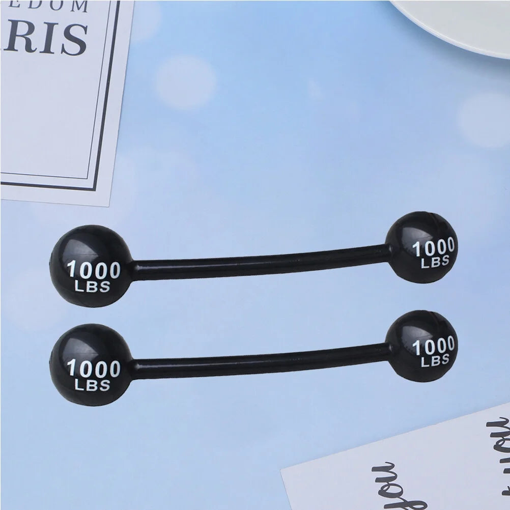 Inflatable Barbell Toy PVC Thickening Party Props T856